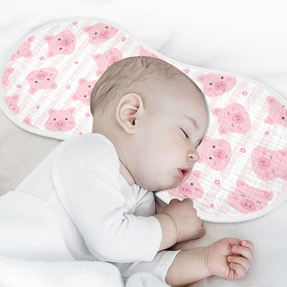 KICPOAY 22x11 inch burp cloth provides wide coverage for drips and spills.