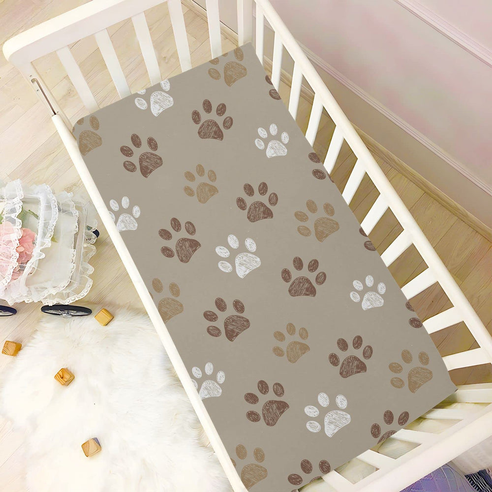 KICPOAY 52x28 inch size fits most mini cribs and playards.