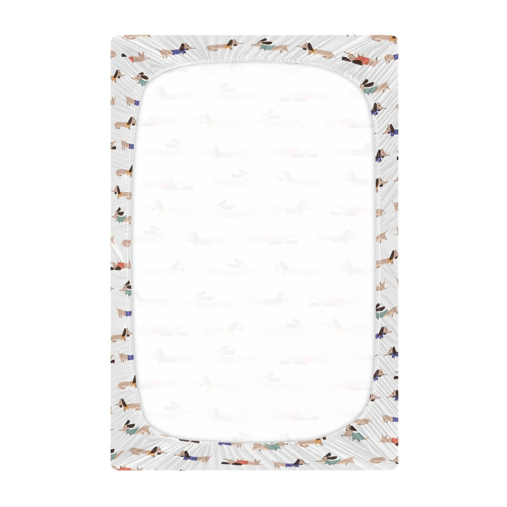 KICPOAY baby sheets highlighting breathable material for gentle contact