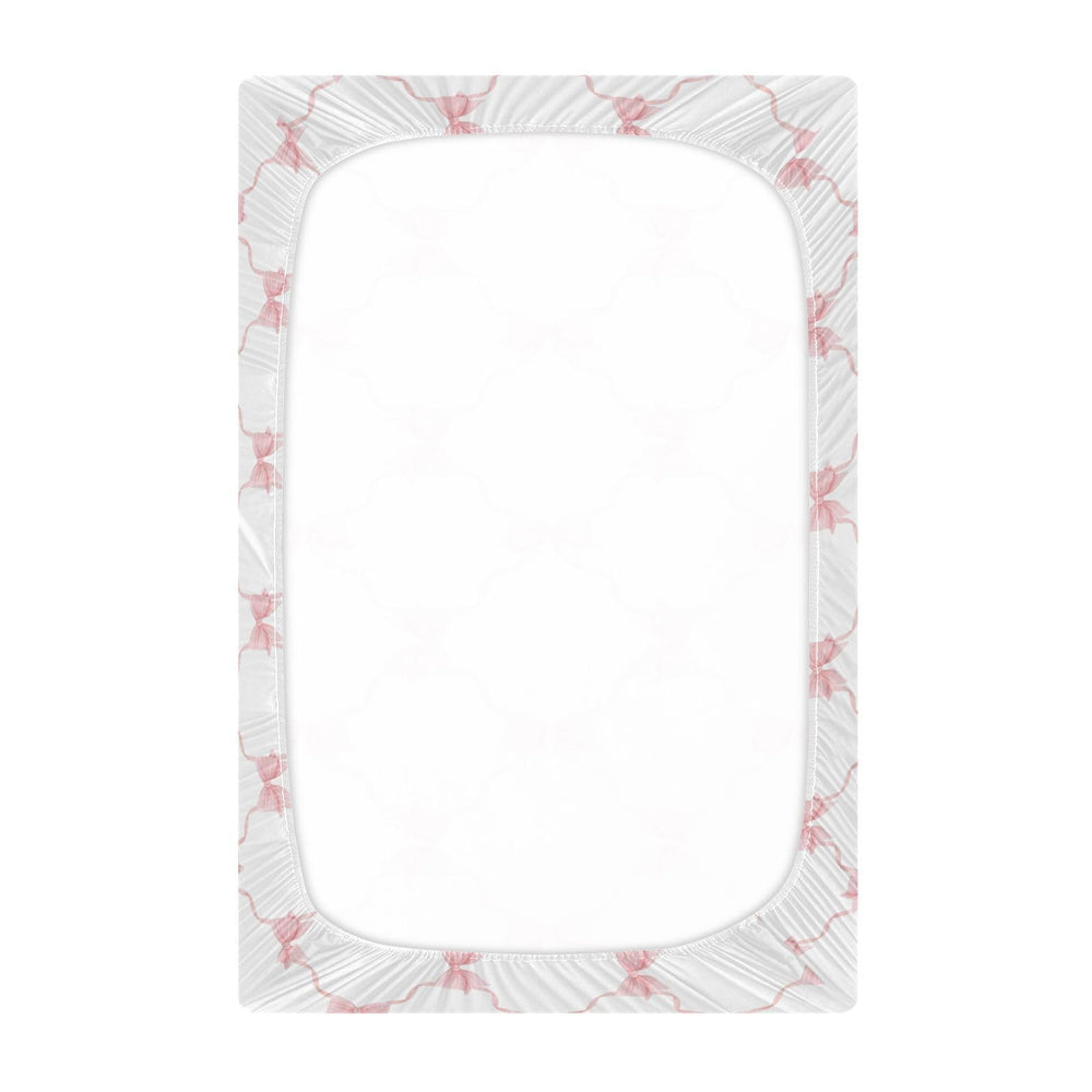 KICPOAY soft poly-spandex fabric sheet stays breathable and comfortable for babies