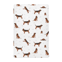 KICPOAY bloodhound crib sheet in a cozy pattern for peaceful naps