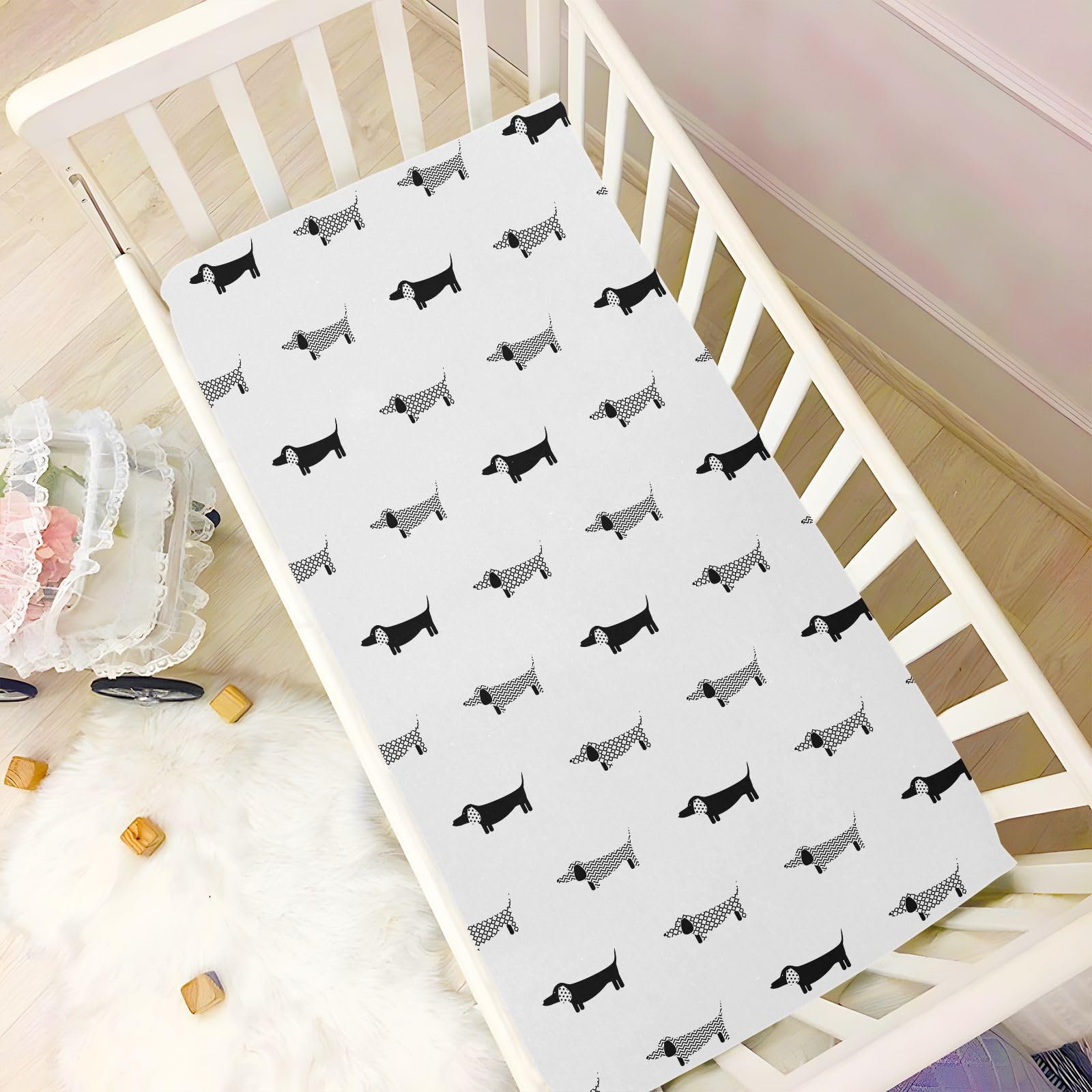 KICPOAY compact portable sheets for standard playards and cribs