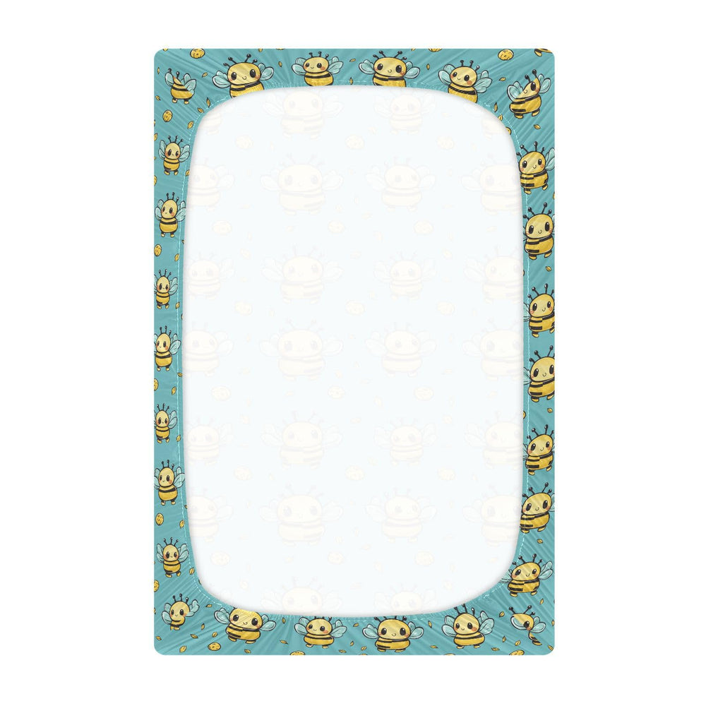 KICPOAY crib sheet 52x28 with durable elastic edge