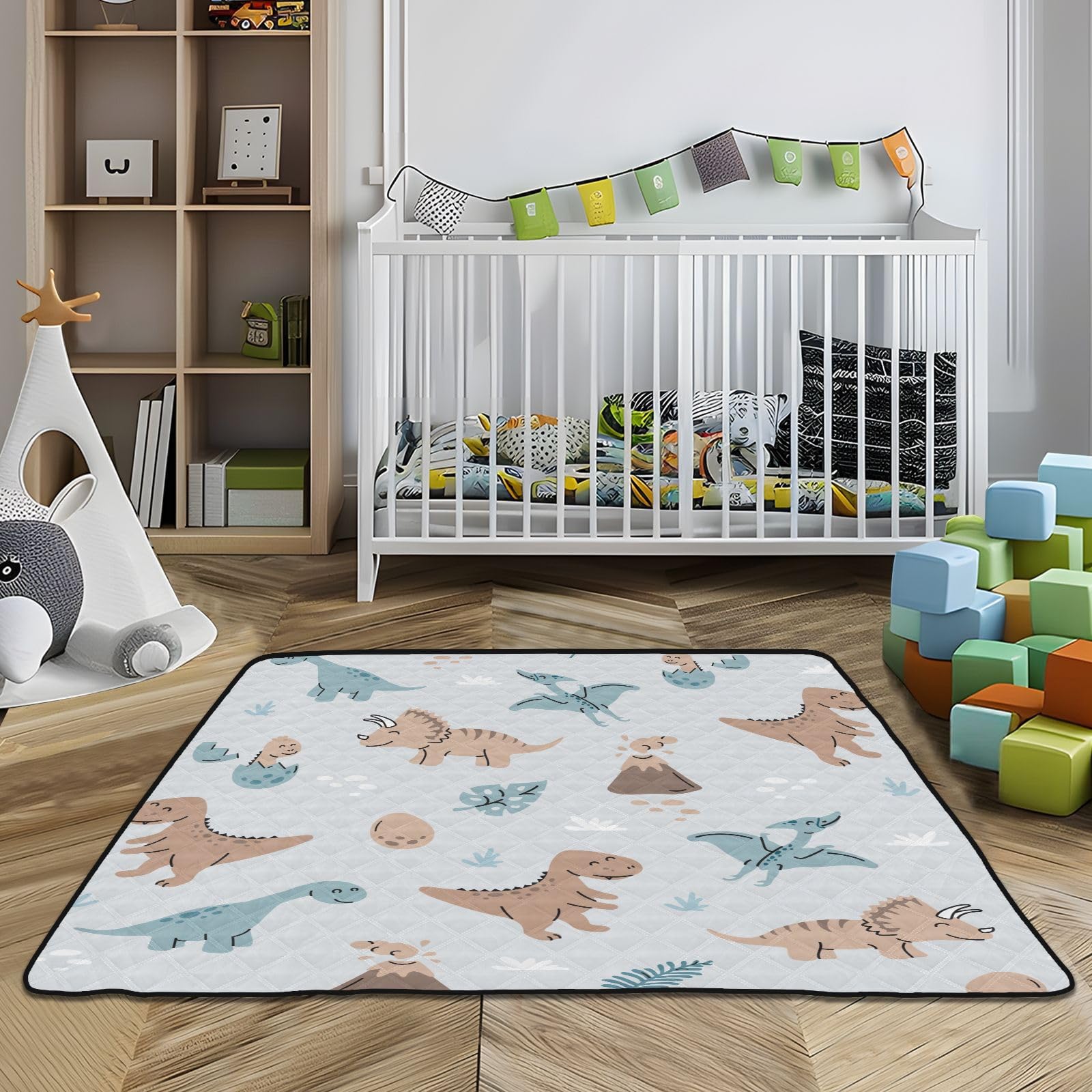 KICPOAY cushioned surface supports soft landings during activities.