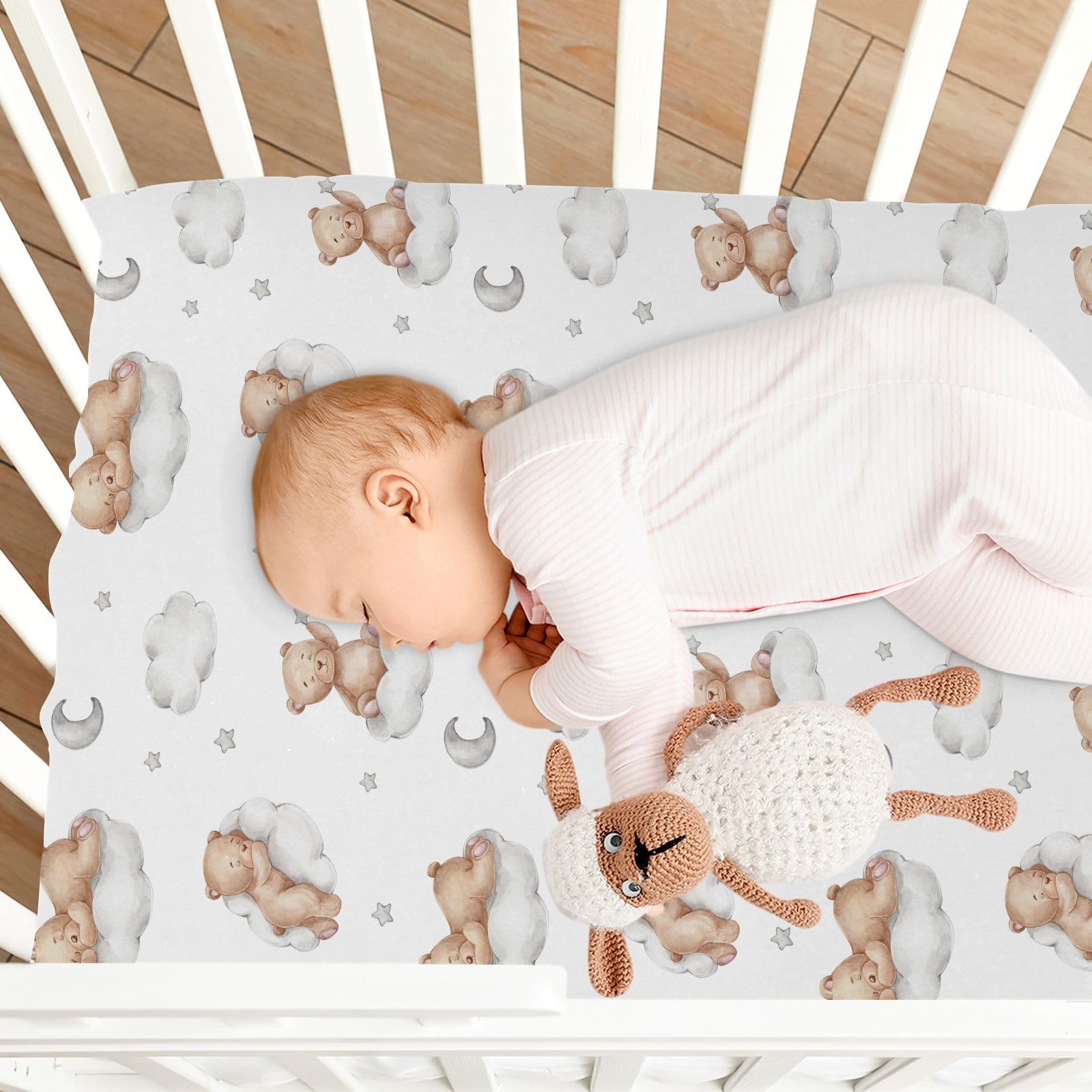 KICPOAY cute pattern adds a cozy touch to nursery decor.