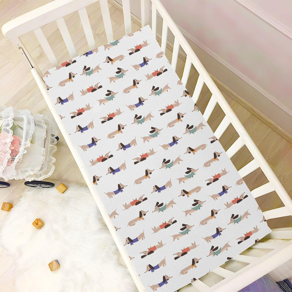 KICPOAY cute dachshund pattern enhances nursery aesthetics with playful charm.