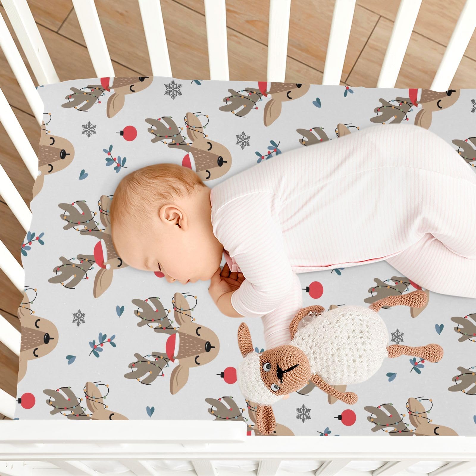 KICPOAY Easy-fit design travels well for portable playards.