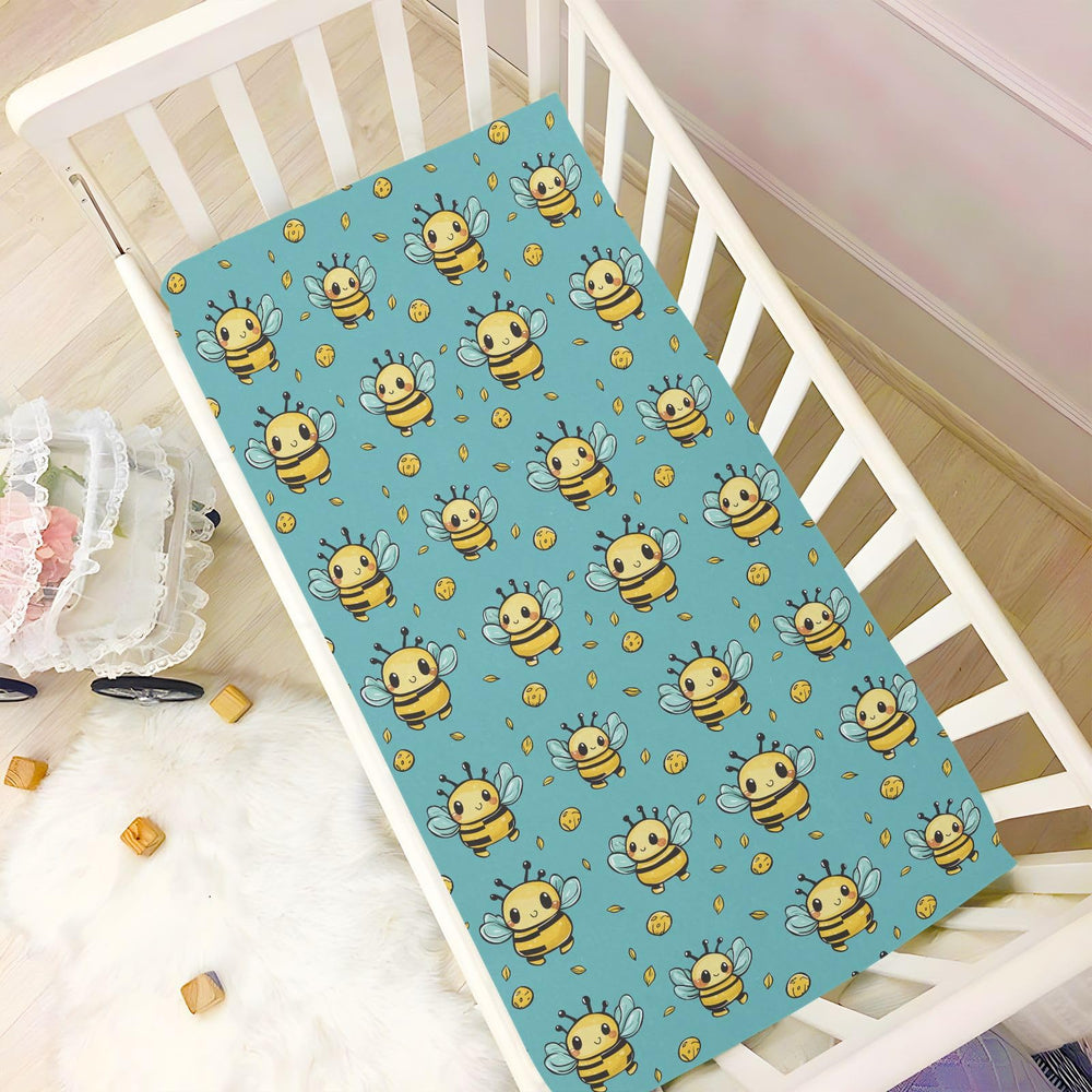 KICPOAY elastic edge fitted sheets for durable snug fit