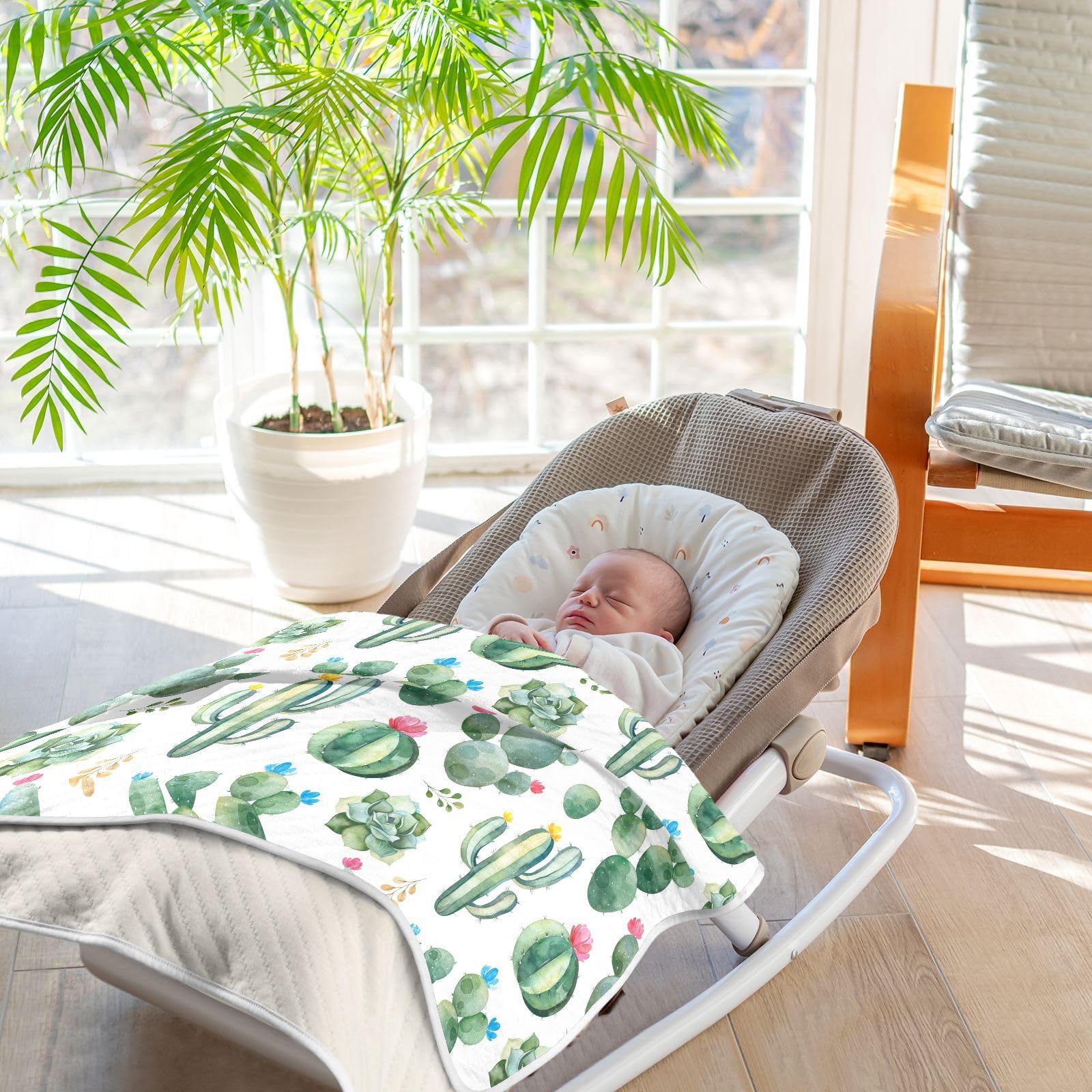 KICPOAY gift packaging ready swaddle blanket for new parents
