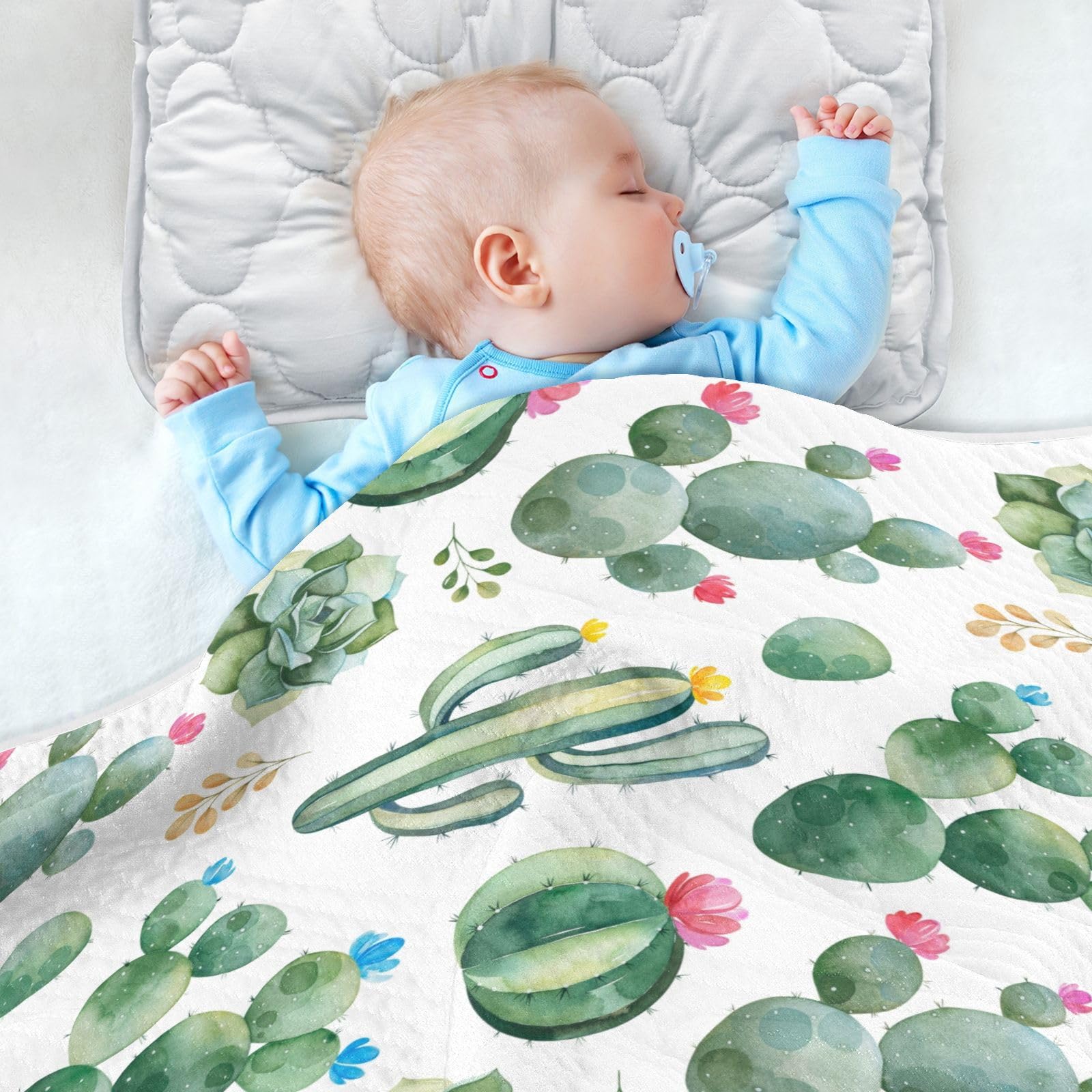 KICPOAY multi-use receiving blanket nursing cover and warmth