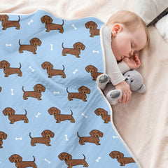 KICPOAY multiuse blanket ready as nursing cover, burp cloth, or mat.
