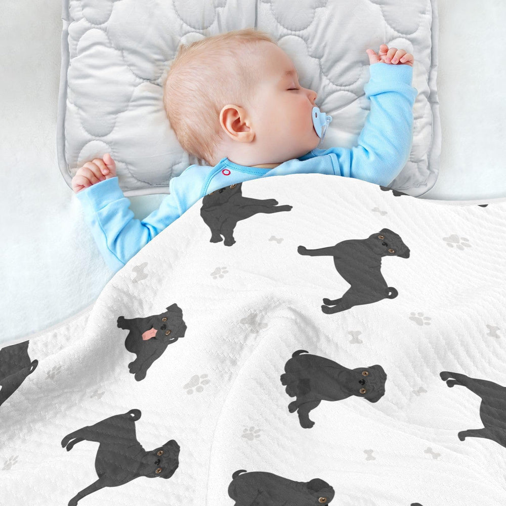 KICPOAY muslin swaddle texture shows soft, baby-friendly fabric