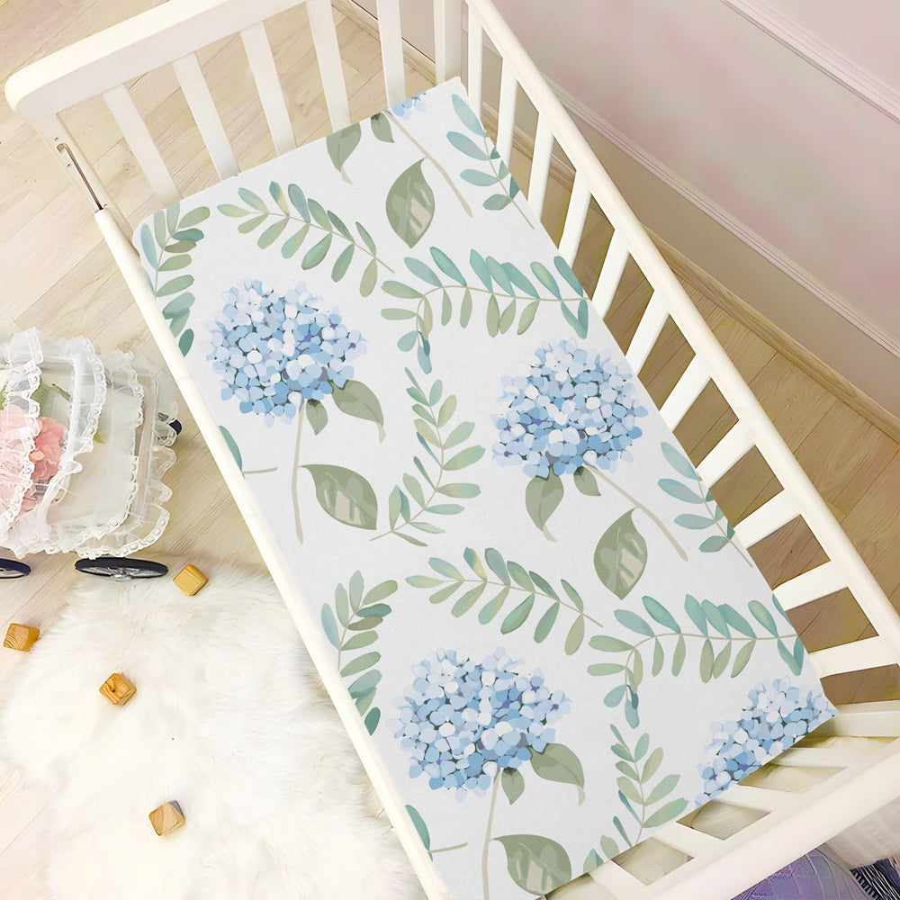 KICPOAY nursery-style sheet coordinating with boys and girls bedding.