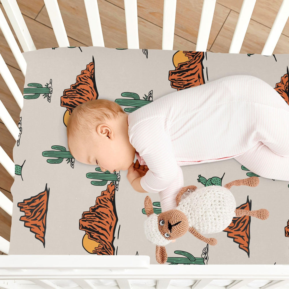 KICPOAY pack-n-play bedding set shown in everyday nursery scenes.