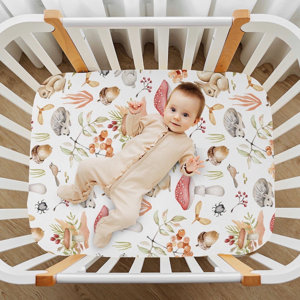 KICPOAY playard sheets fit 39x27x5 inches for a secure sleep space.