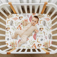 KICPOAY playard sheets fit 39x27x5 inches for a secure sleep space.