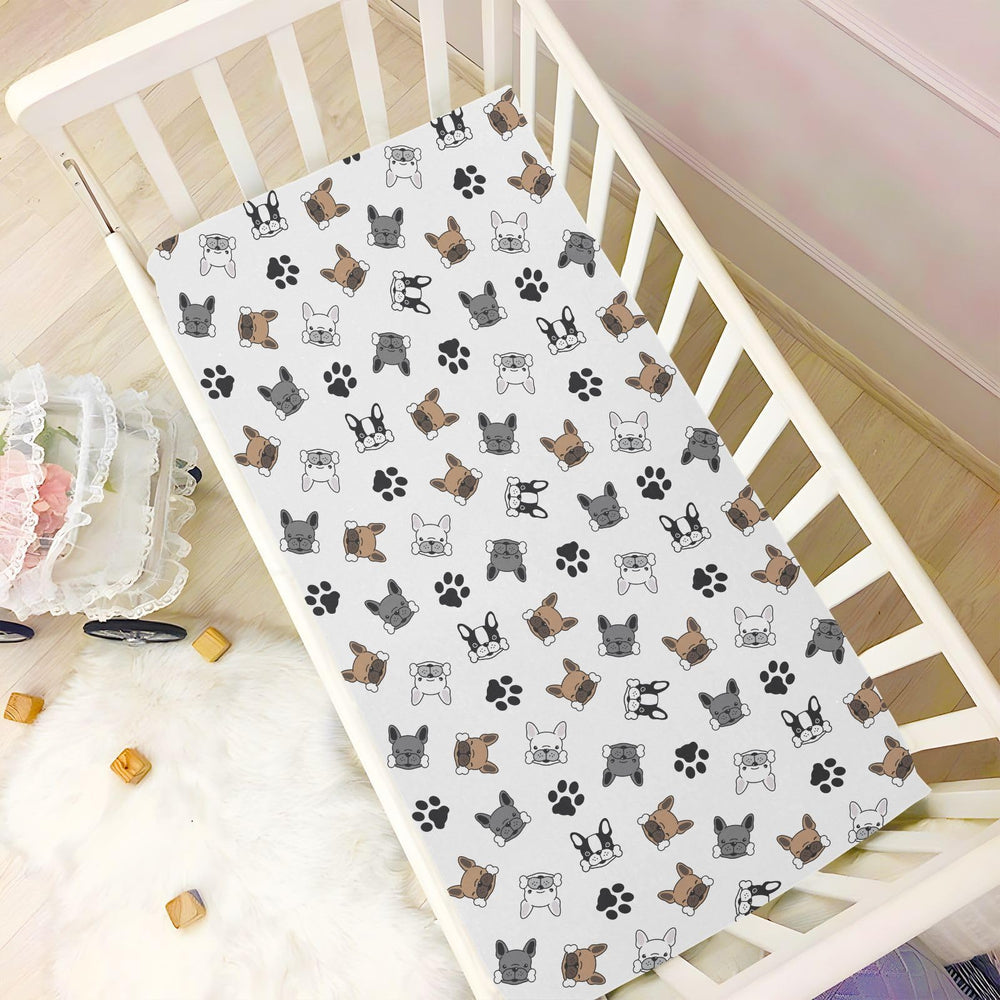KICPOAY portable sheet ready for travel and quick setup in nursery or travel bag