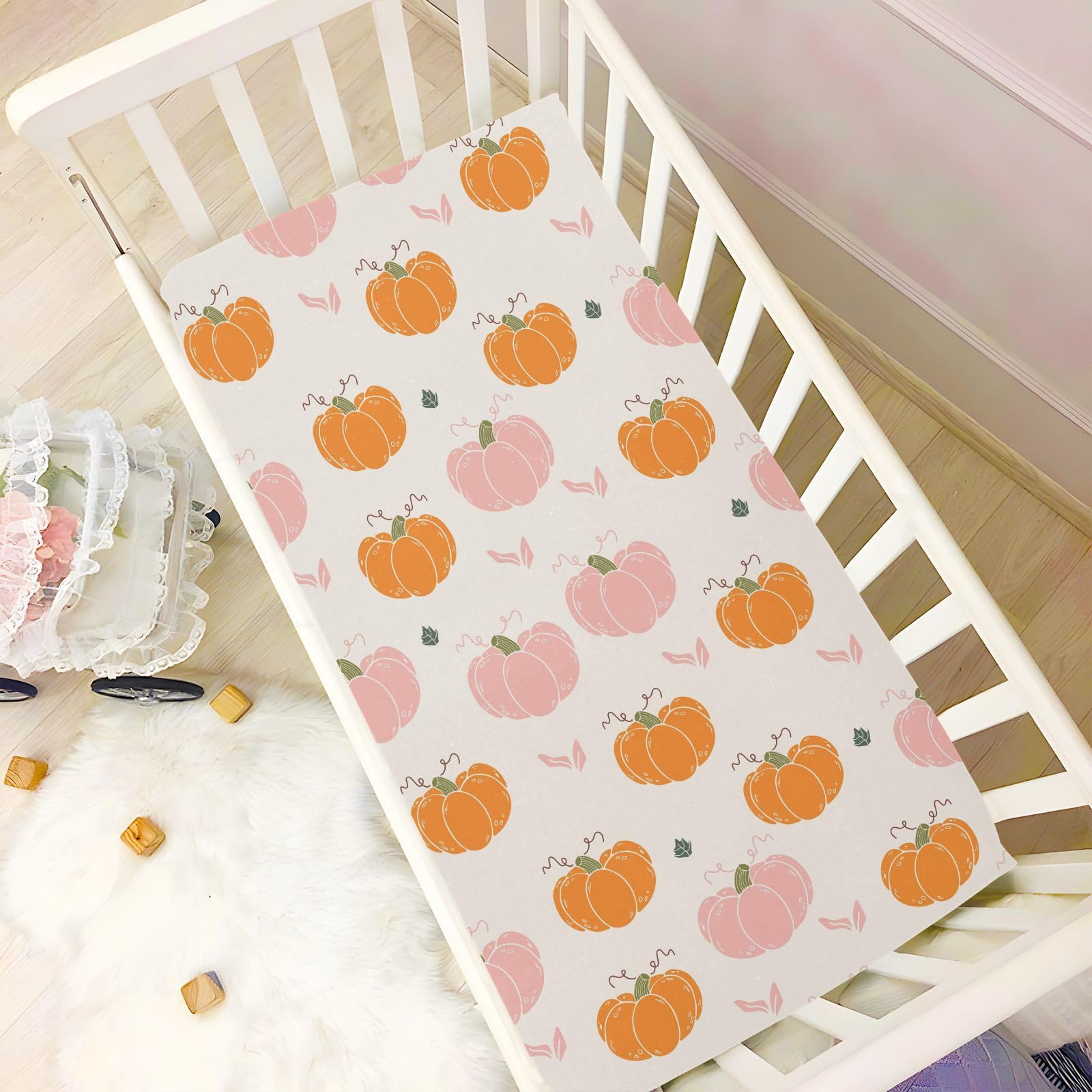 KICPOAY pumpkin design adds warmth to any nursery