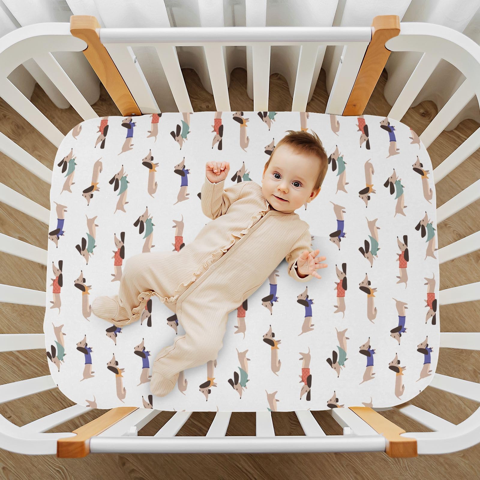 KICPOAY soft-stretch fabric close-up for baby comfort and breathability.