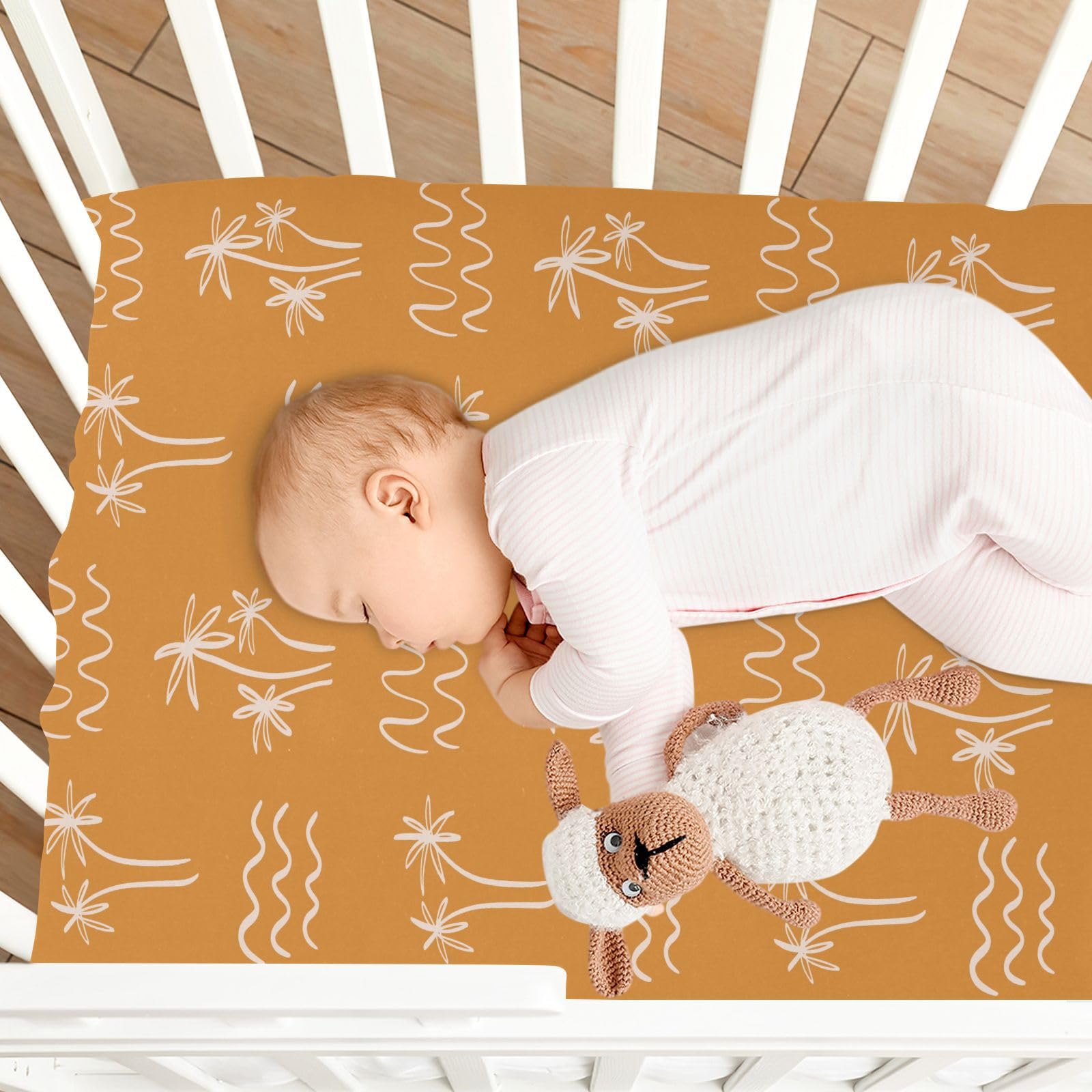 KICPOAY soft touch material enhances baby comfort during naps
