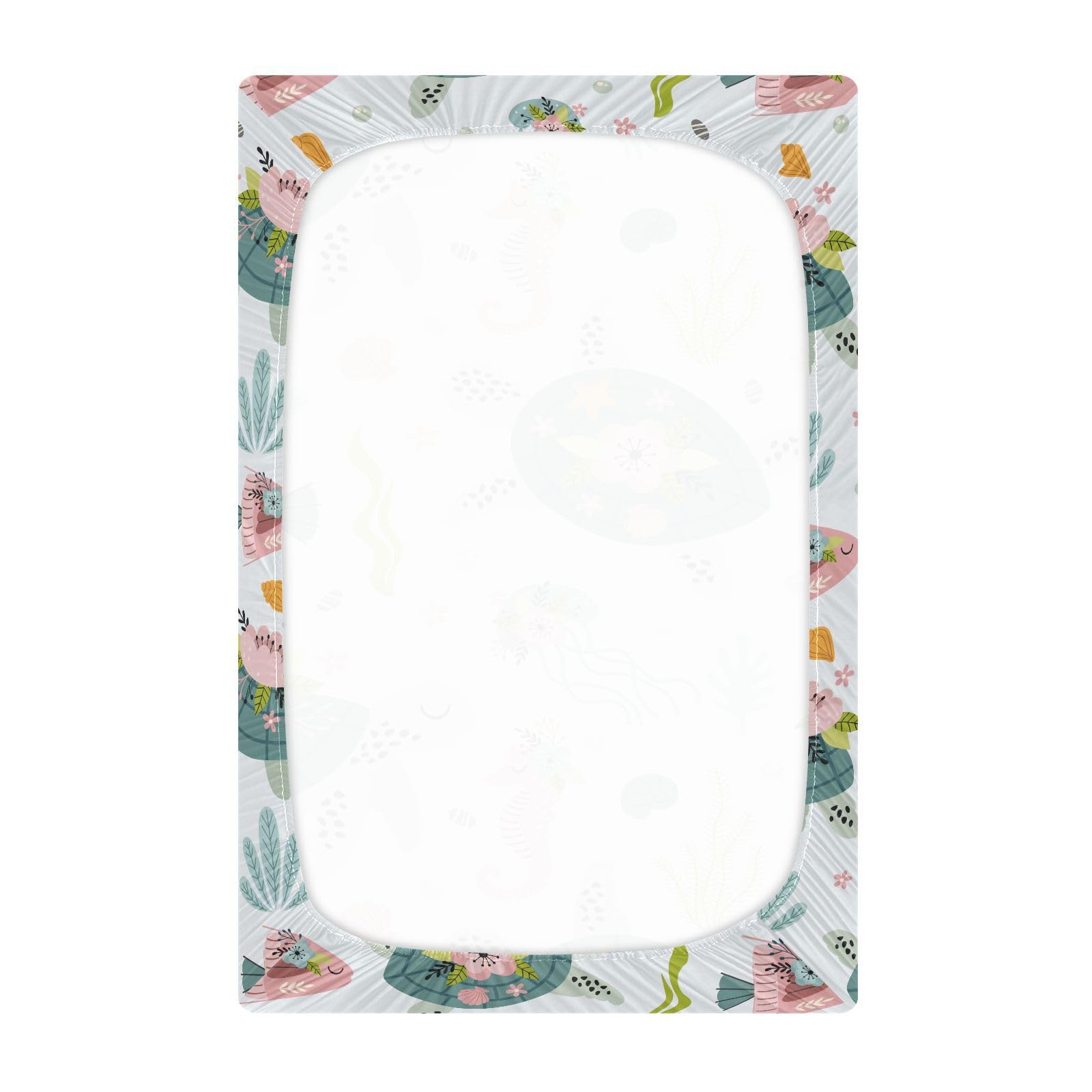 KICPOAY soft-touch fabric playard sheet enhances baby sleep environment.