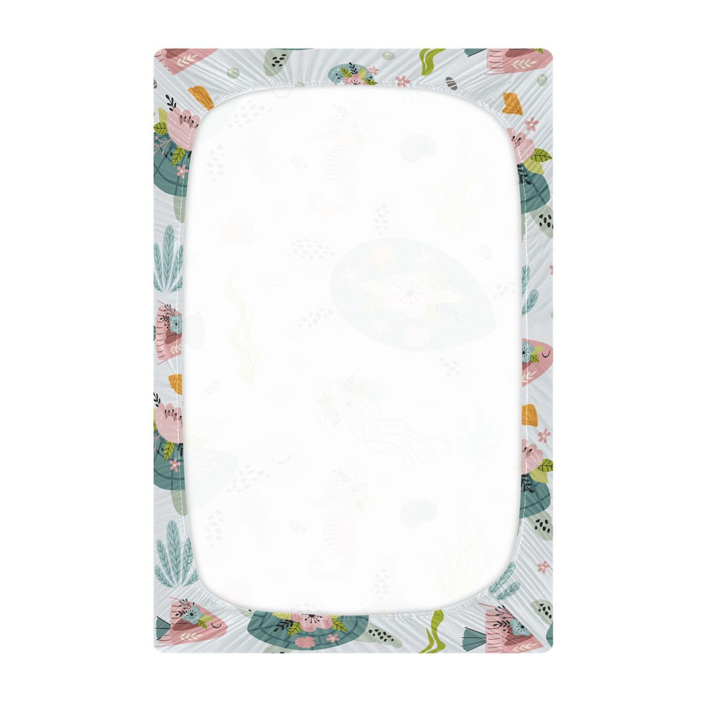 KICPOAY soft-touch fabric playard sheet enhances baby sleep environment.
