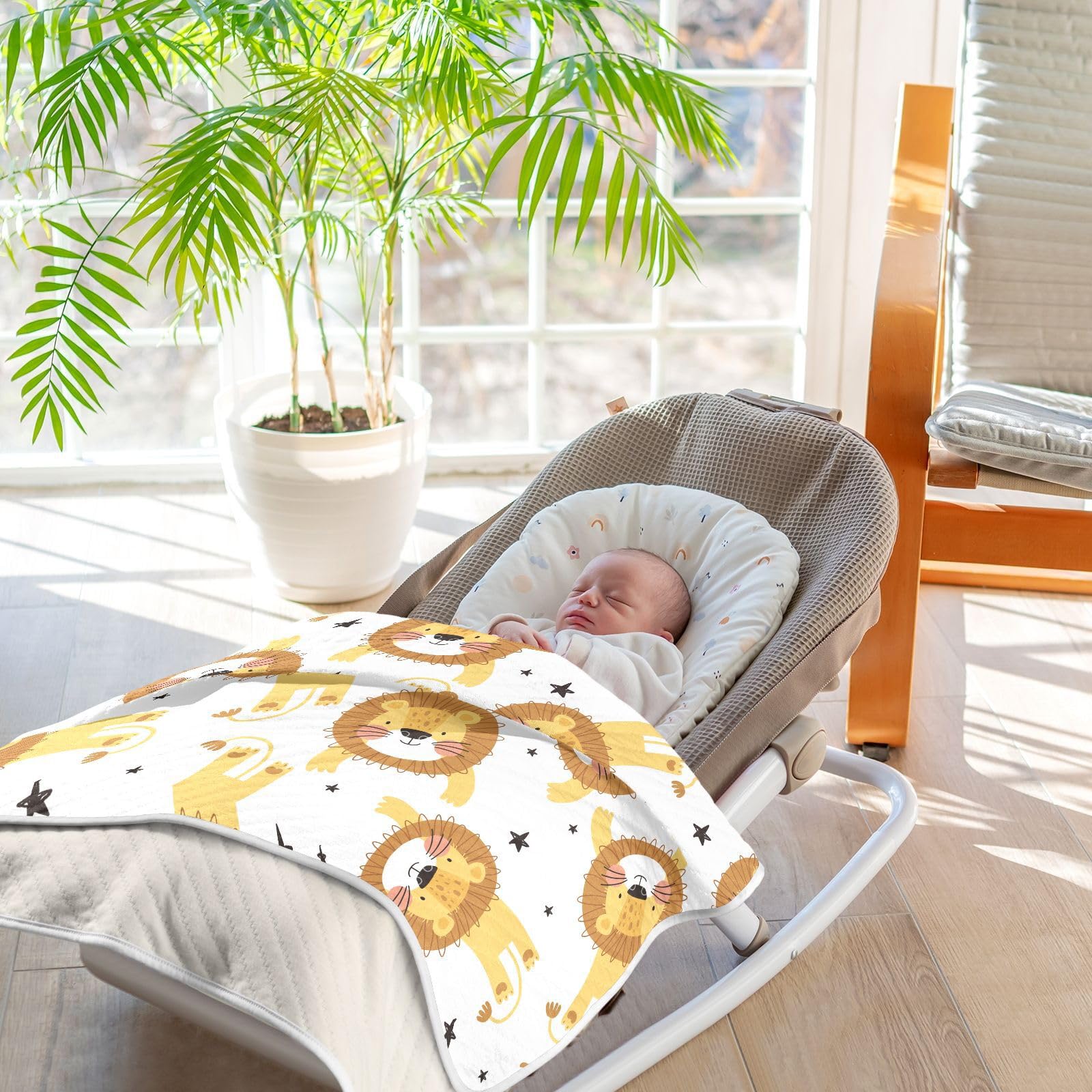KICPOAY swaddle blanket gift-ready design for new parents