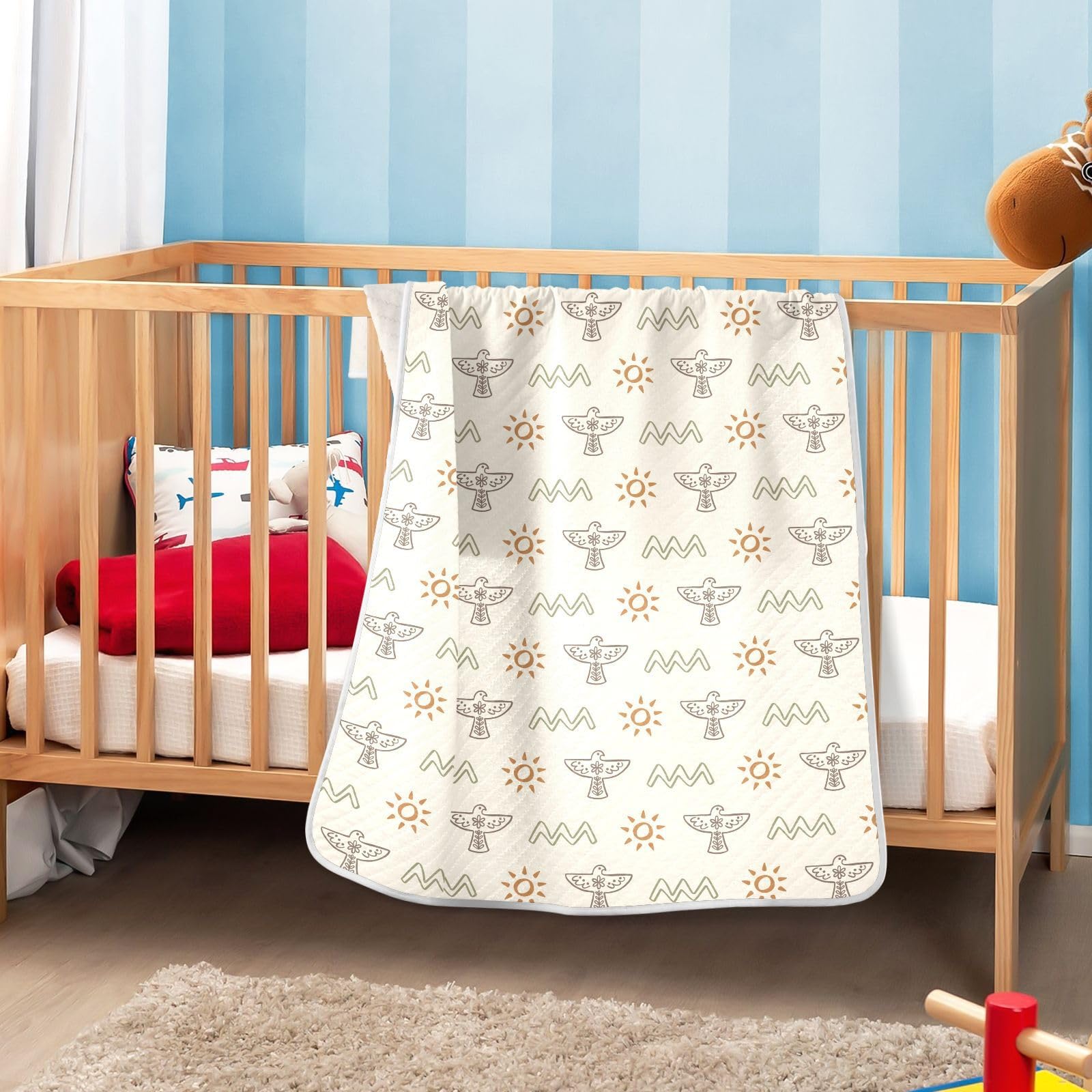 KICPOAY swaddle easy-care-wash demonstrated with washing scene