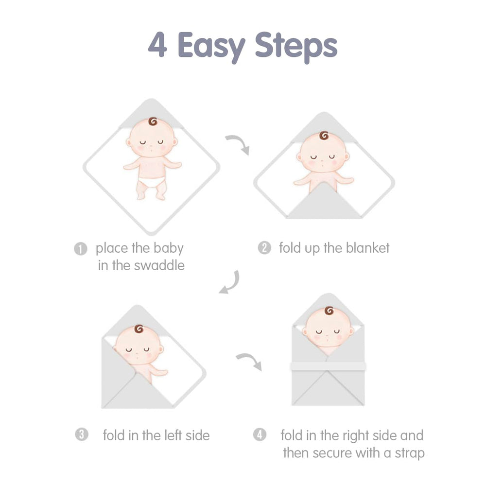 KIDDA swaddle detachable lining offers adjustable warmth for seasons.