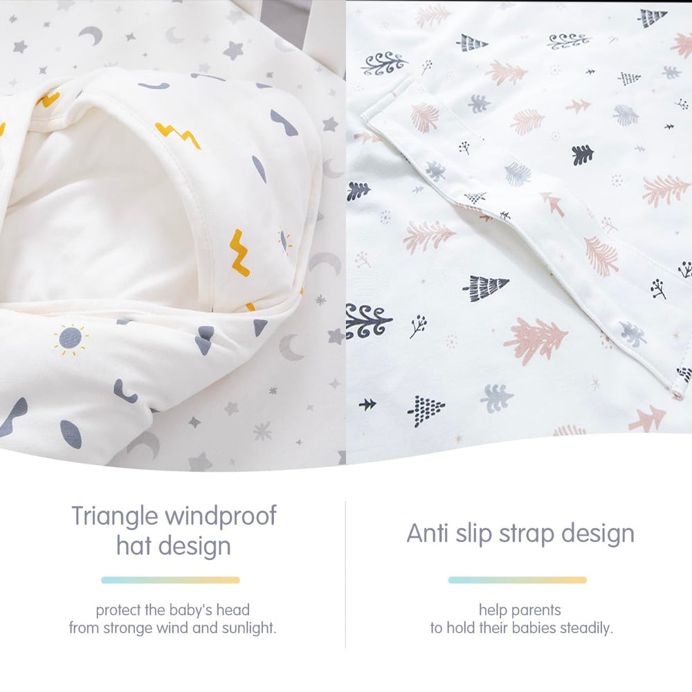 KIDDA cotton fabric close-up shows soft, breathable touch.