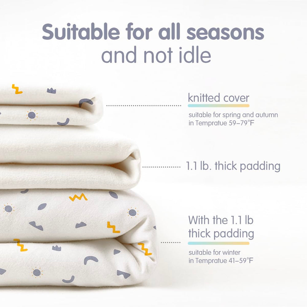 KIDDA newborn swaddle windproof hood close-up highlighting head protection.