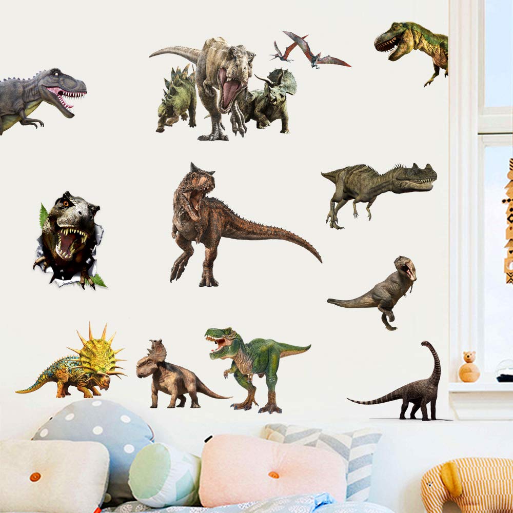 Kiddale dinosaur wall art for nurseries and playrooms