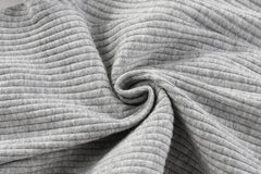 Kiddiezoom newborn layette set cotton fabric closeup shows soft texture