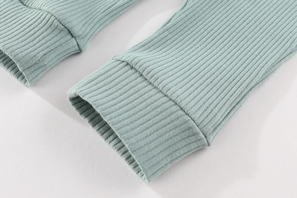 Kiddiezoom two-piece pants offer comfortable stretch for cozy wear.