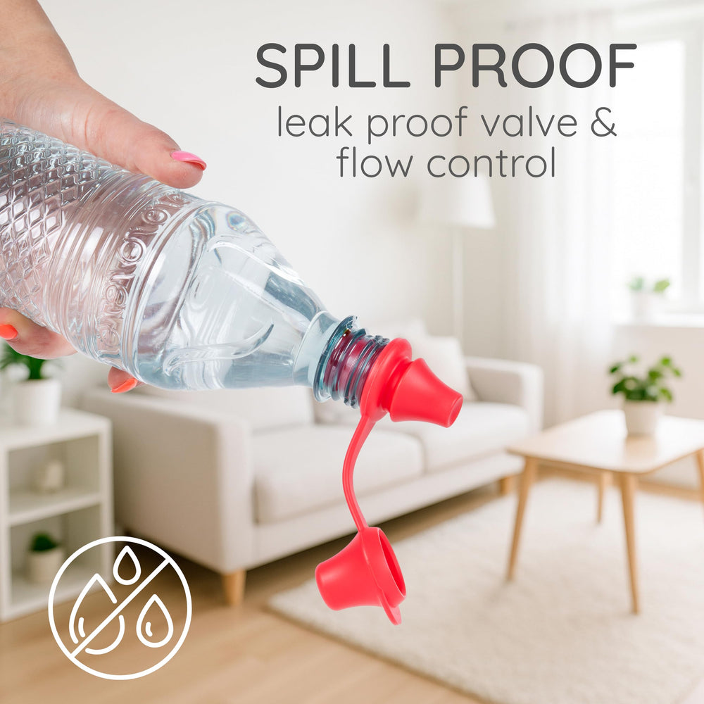 Kiddikap Original protective cap ensures spill-resistant sipping for toddlers