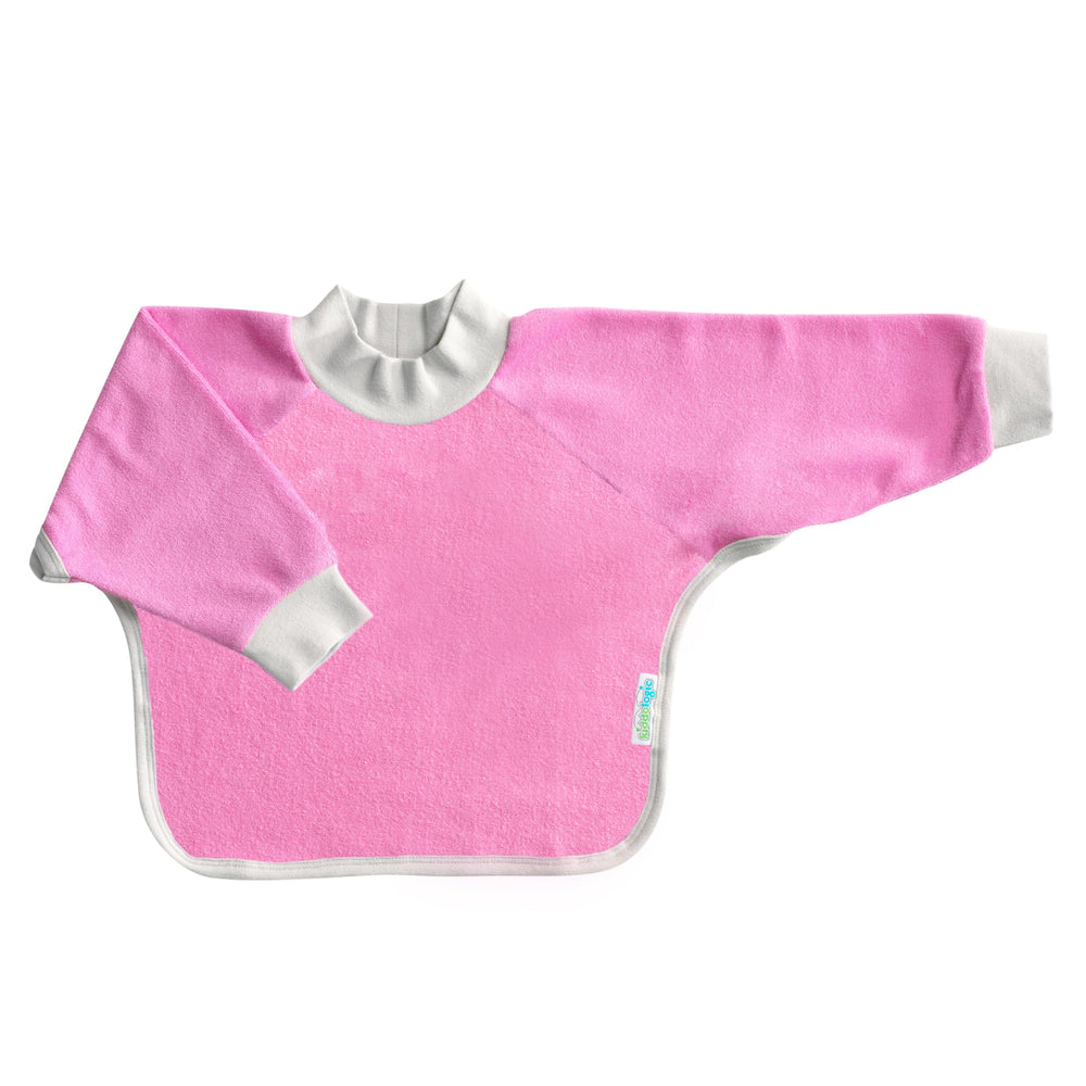 Kiddologic Bibit-all with long sleeves protects clothing during meals.