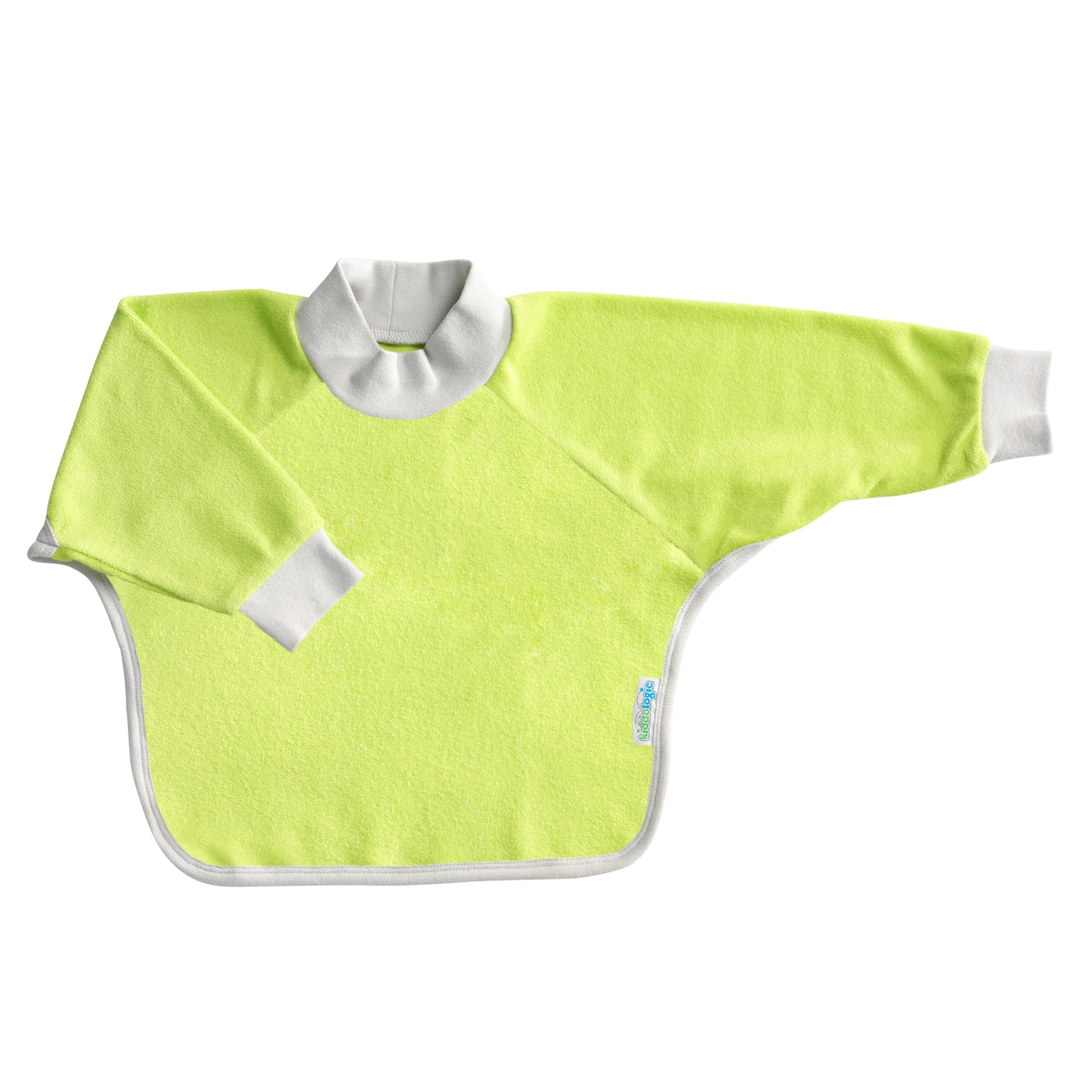 Kiddologic Bibit-all long sleeves with cuffs protect clothing during meals
