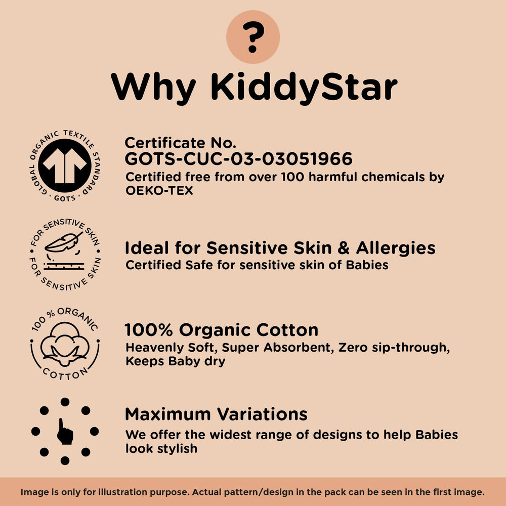 KiddyStar gift-ready packaging signals a thoughtful baby shower gift.