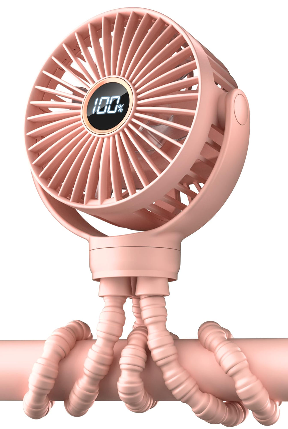 KIDEE portable stroller fan clip-on for on-the-go cooling
