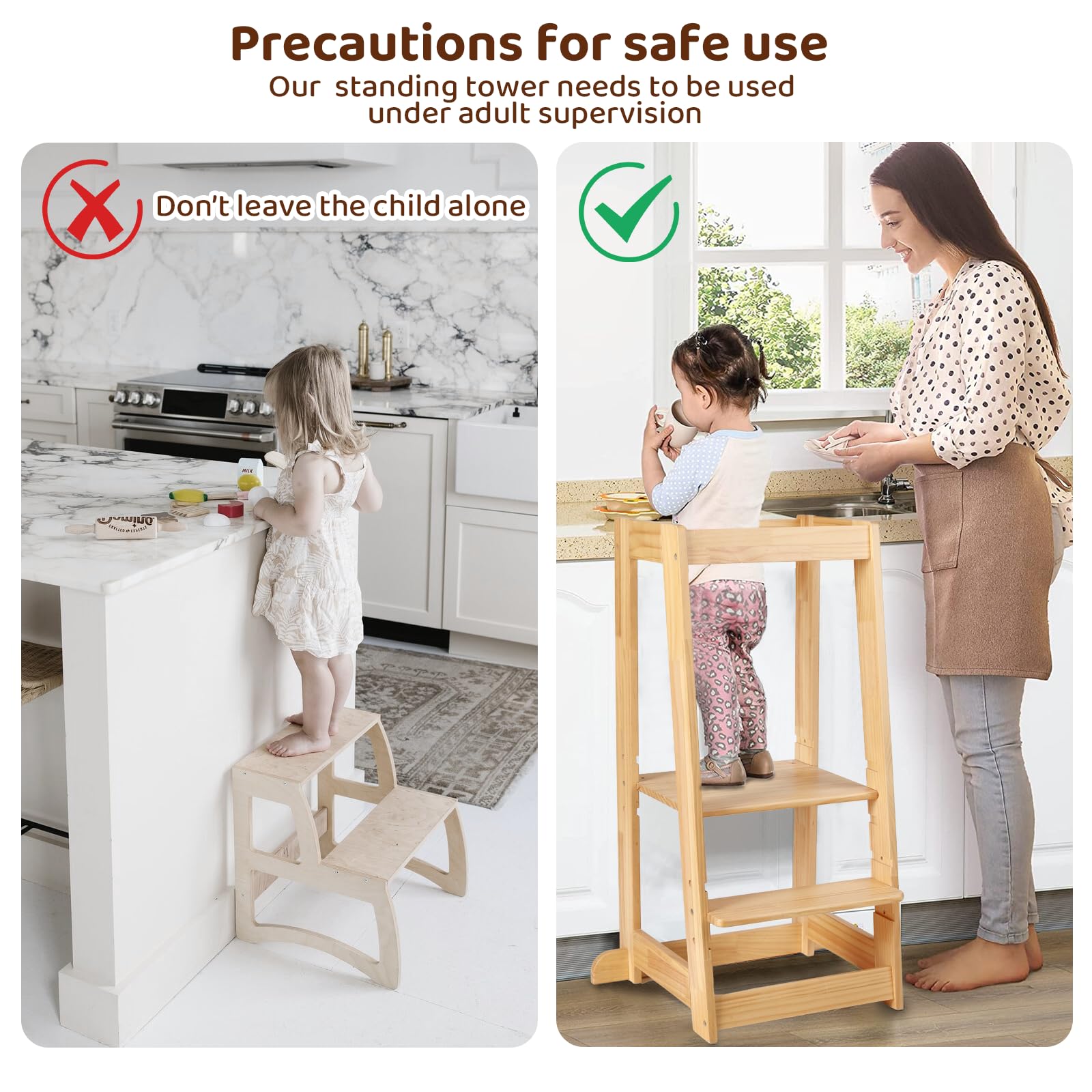 KIDINIX kitchen helper strengthens bonds as kids join everyday tasks.