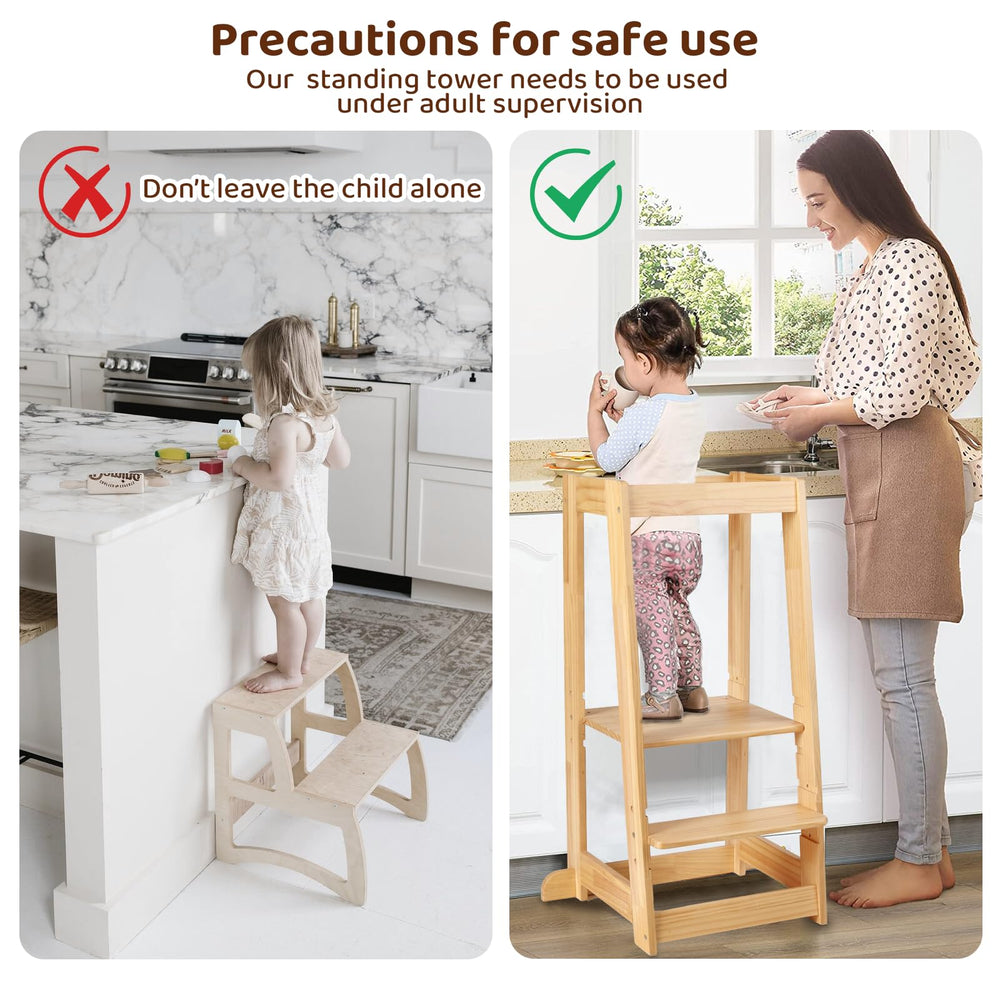 KIDINIX kitchen helper strengthens bonds as kids join everyday tasks.