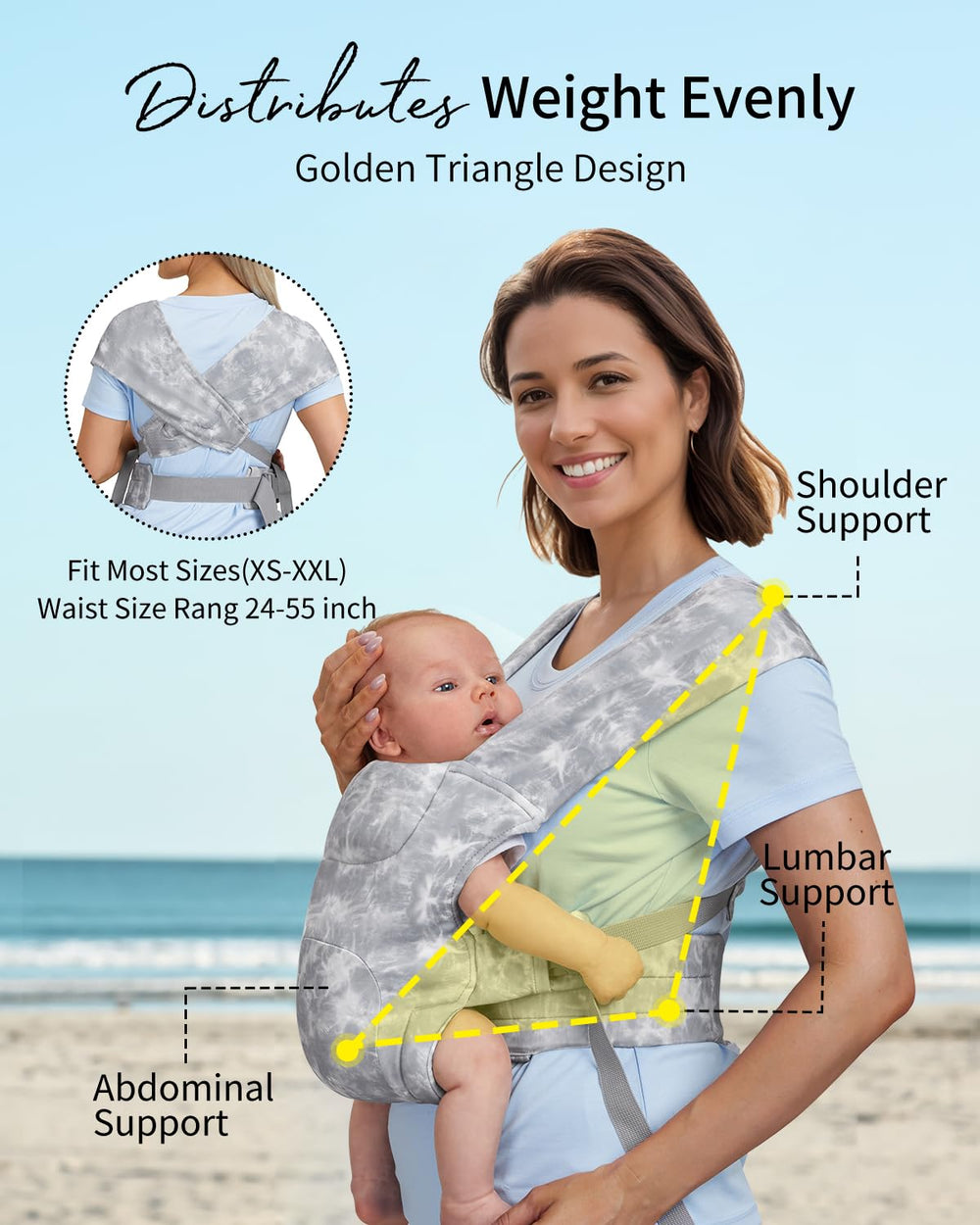 KIDIRA easy buckle system enables quick secure wear