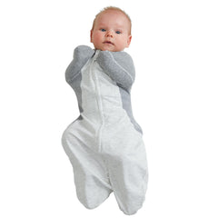 Kidira newborn swaddle arms-up preview promotes self-soothing and secure sleep.