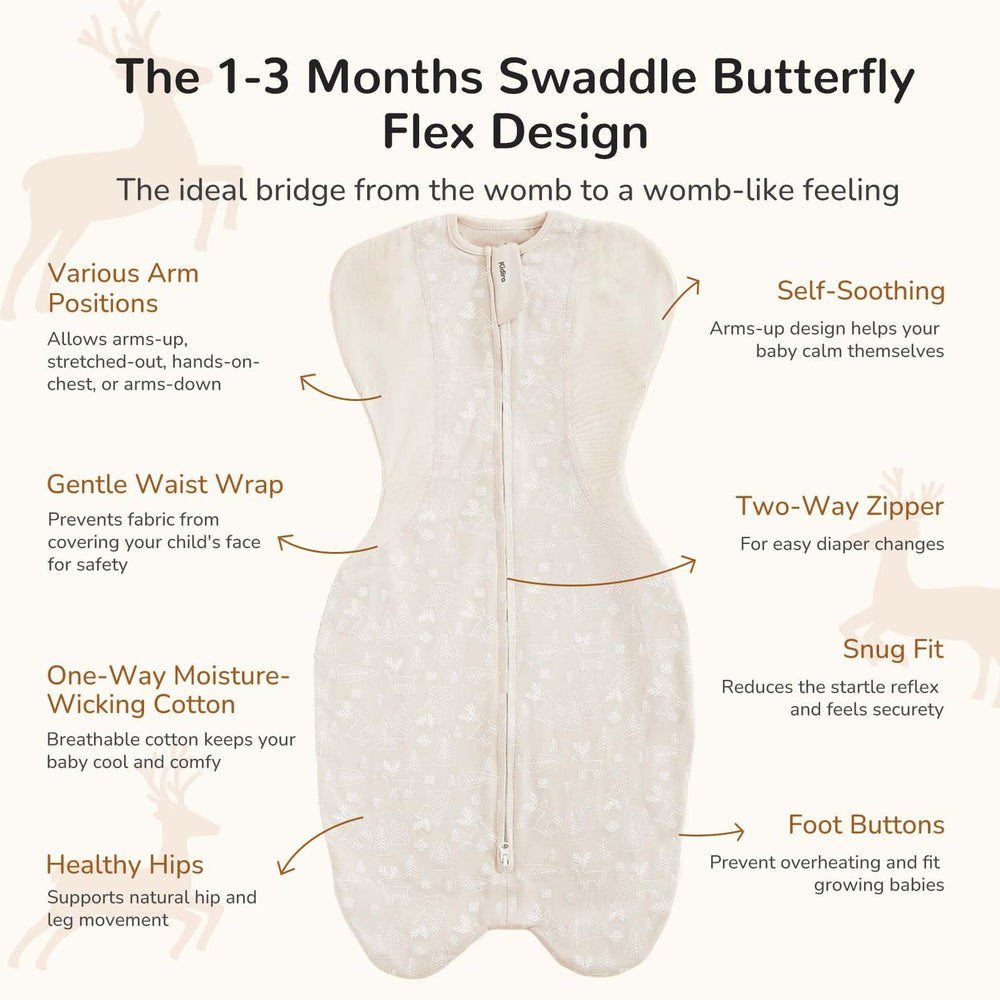 KIDIRA moisture-wicking fabric keeps baby skin dry and breathable.