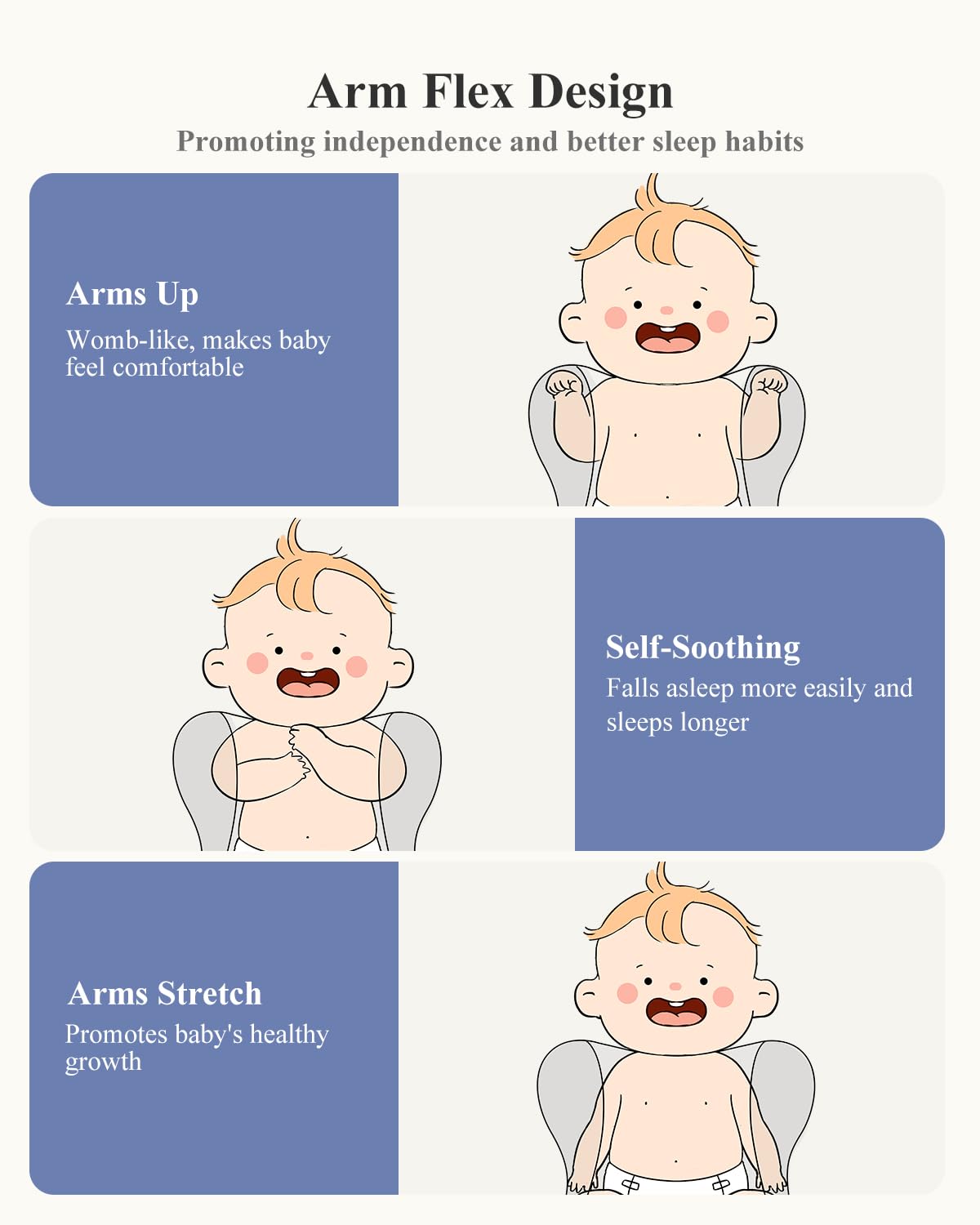 KIDIRA swaddle moisture-wicking-technology keeps skin dry and comfortable