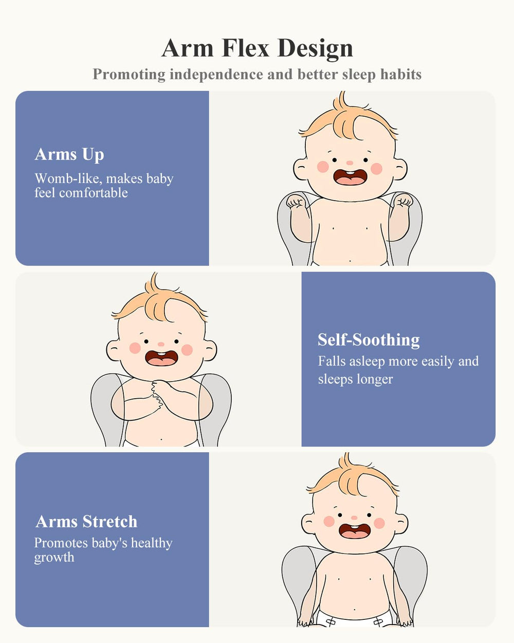 KIDIRA swaddle moisture-wicking-technology keeps skin dry and comfortable