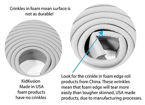 Cushion material is BPA-free and latex-free for safer household use.
