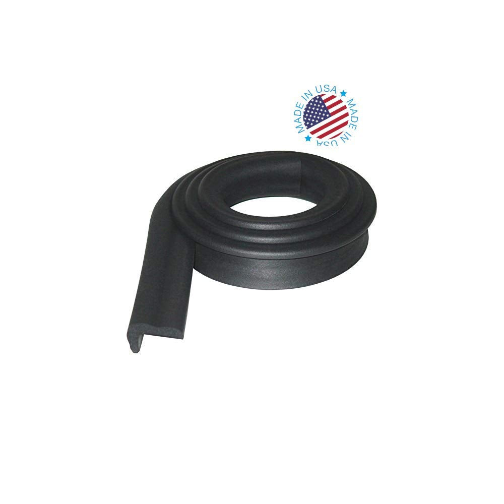 KidKusion jumbo edge cushion 6ft protects children from sharp furniture corners.