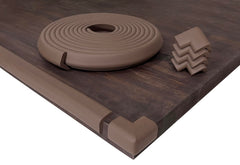 KidKusion Table Cushion 16ft edge protects family table edges during meals.