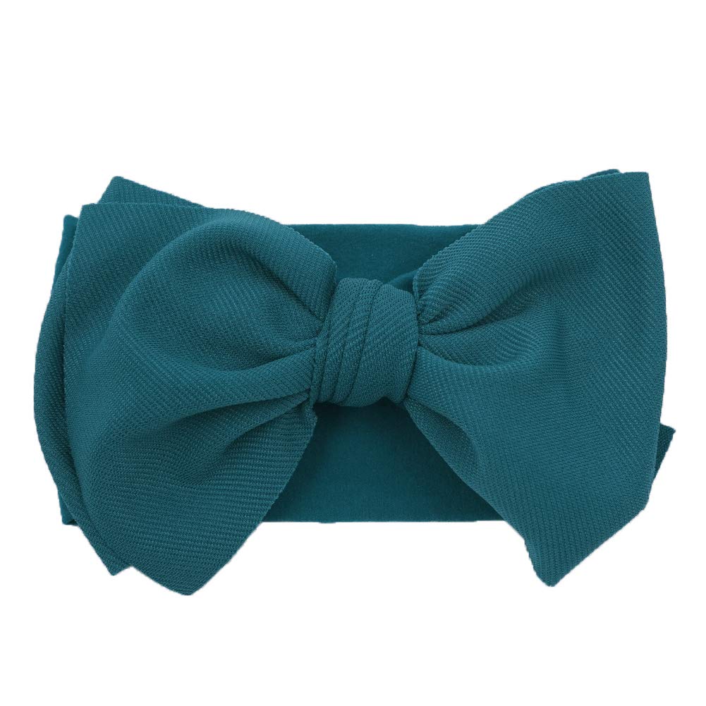 KIDOCHEESE 5-pack hairbands in solid colors for everyday dress-up